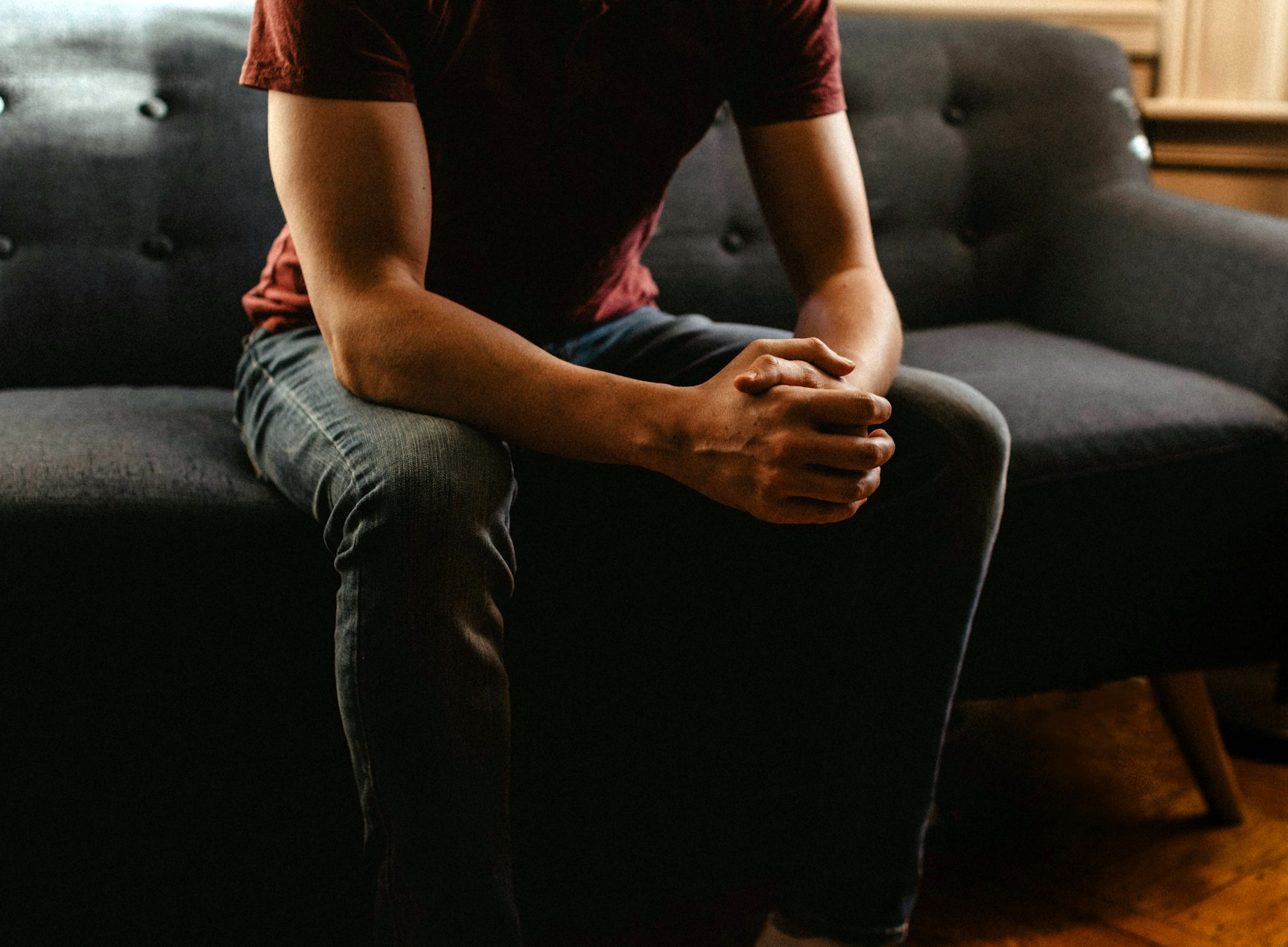 Student experiencing anxiety